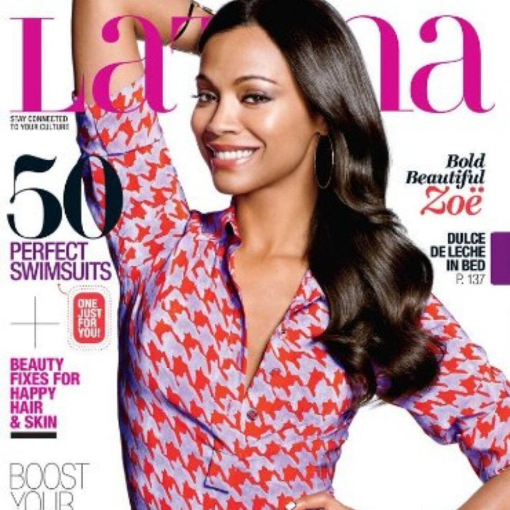 Latina Magazine - Zoe Saldana / May 2013 - STAR TREK / AVATAR